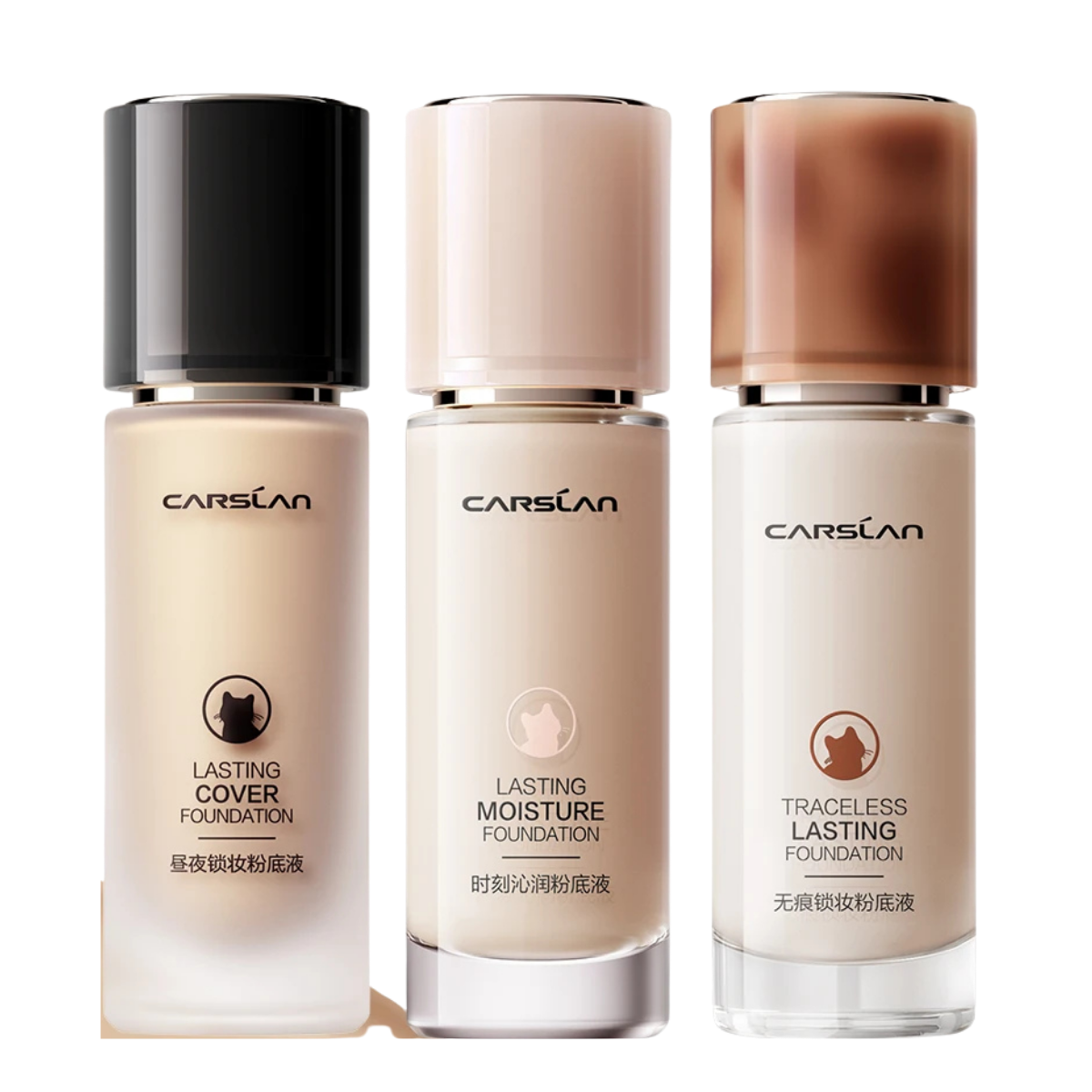 CARSLAN Lasting Foundation – 24H Full Coverage & Care