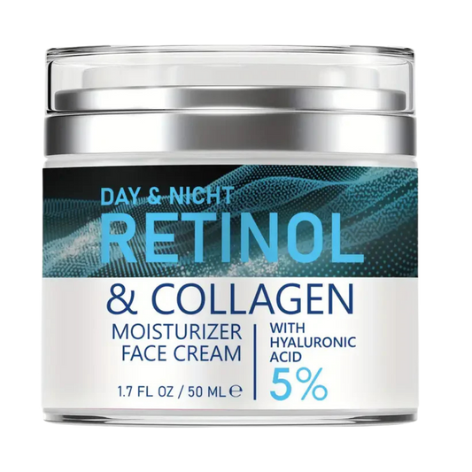 Retinol & Collagen Face Cream – Anti-Wrinkle Day & Night Moisturizer 50ml