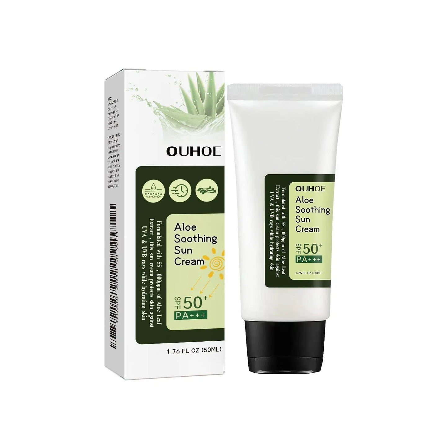 Aloe Vera Protective Cream – Hydrating UV Protection & Moisturizer eprolo