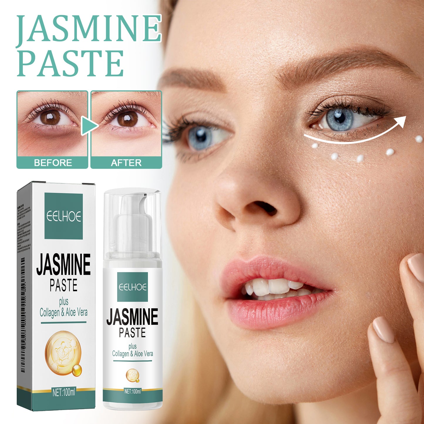 Light Dark Circles Eye Cream – Brightening & Anti-Aging Eye Care And Anti-Aging Eye Cream Around The Eyes