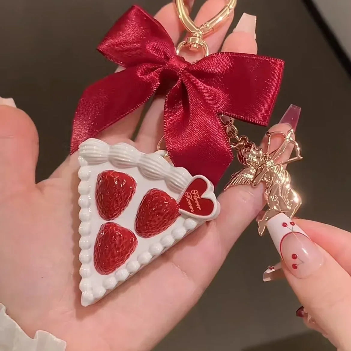 Strawberry Cupid Cake Lip Cream – Soft Matte Finish | Flower Knows