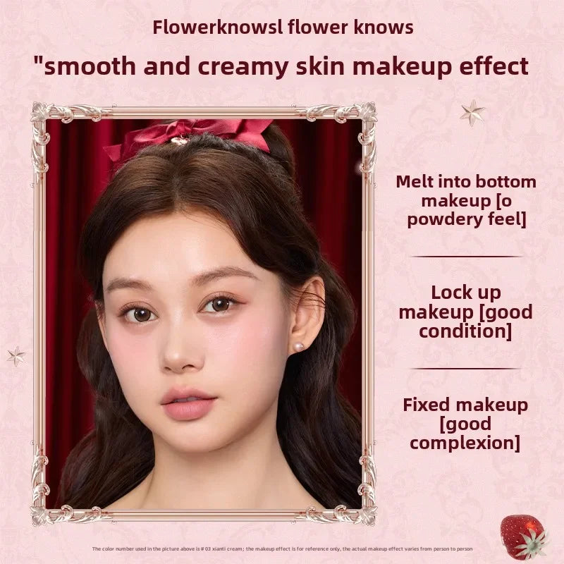 Strawberry Cupid Blush by Flower Knows – Soft Matte Glow