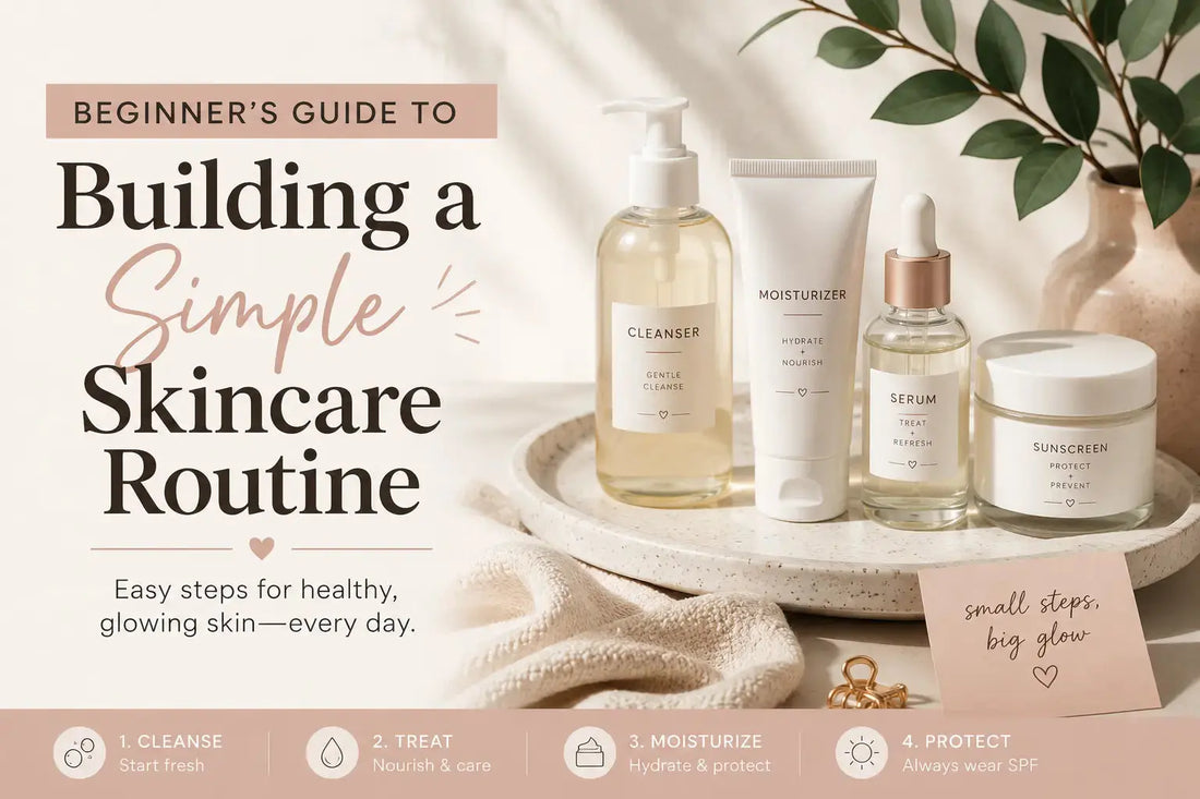 a set of skincare products available at The Little Corner Shop Online