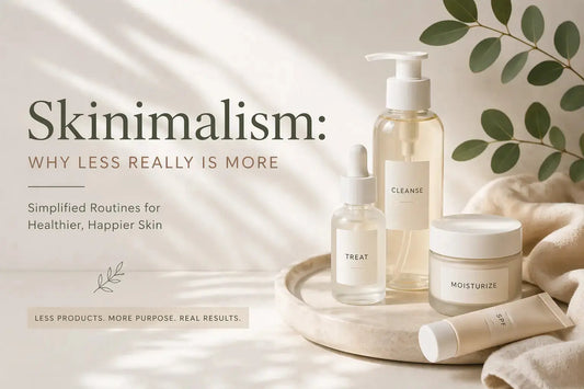 why less is more of your skincare