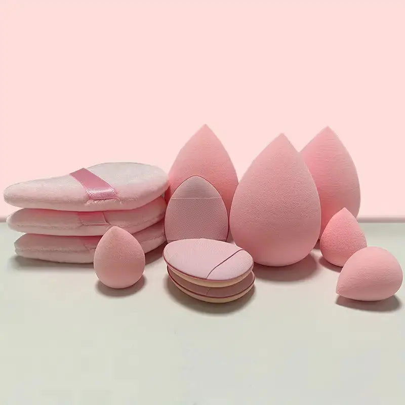 12PCS Makeup Sponge Beauty Egg Set – Soft Blender Foundation Puffs eprolo
