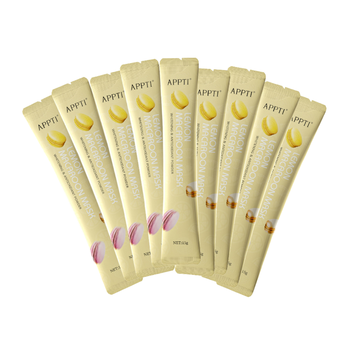 Lemon Macaroon Mask by Appti – Brighten & Hydrate Skin