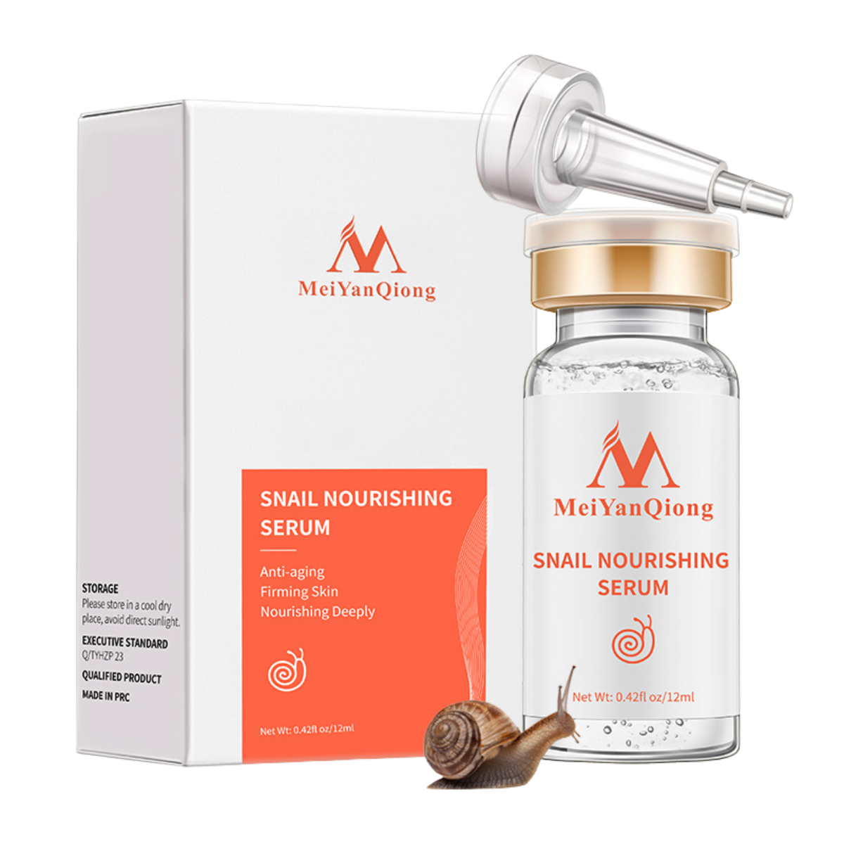 Snail Nourishing Serum by MeiYanQiong – Repair & Hydrate