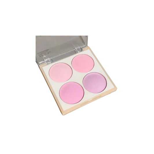 4 Color Matte Blush Palette – Korean Soft Focus Glow eprolo