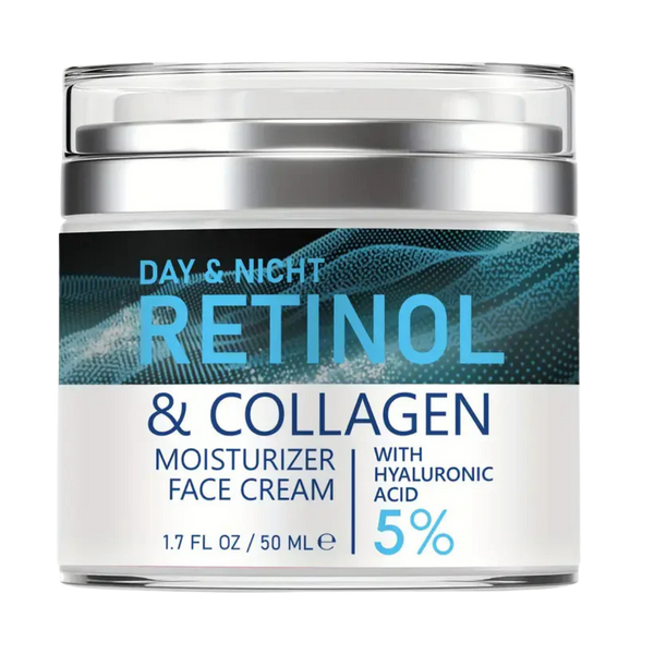 Retinol & Collagen Face Cream – Anti-Wrinkle Day & Night Moisturizer 50ml