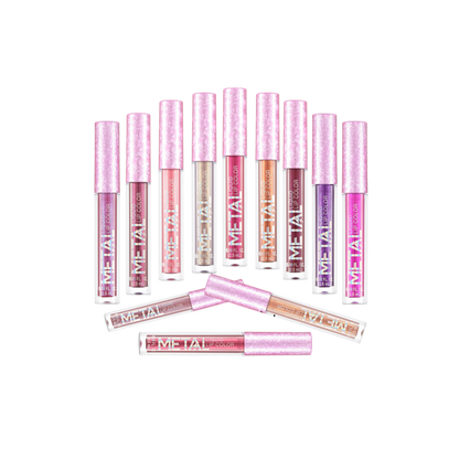 High-Shine Lip Color by METAL – Bold Metallic Finish