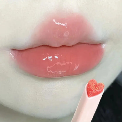 Adorable Heart Glossy Lip Tint – High Shine & Long Wear eprolo
