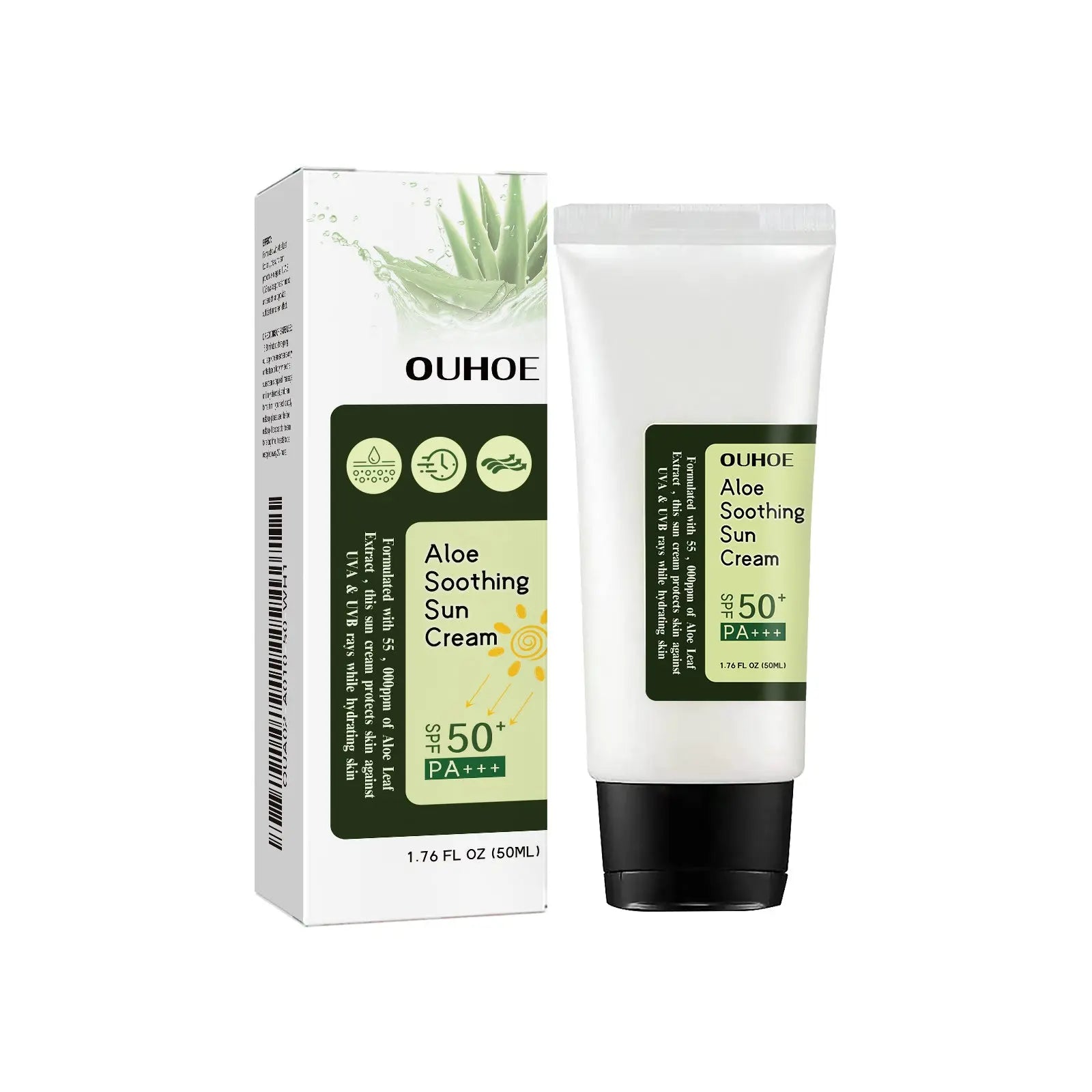 Aloe Vera Protective Cream – Hydrating UV Protection & Moisturizer eprolo