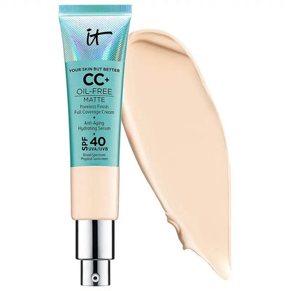 CC+ Matte Full-Coverage Cream with SPF 40 | Oil-Control Concealer & Brightening Base eprolo
