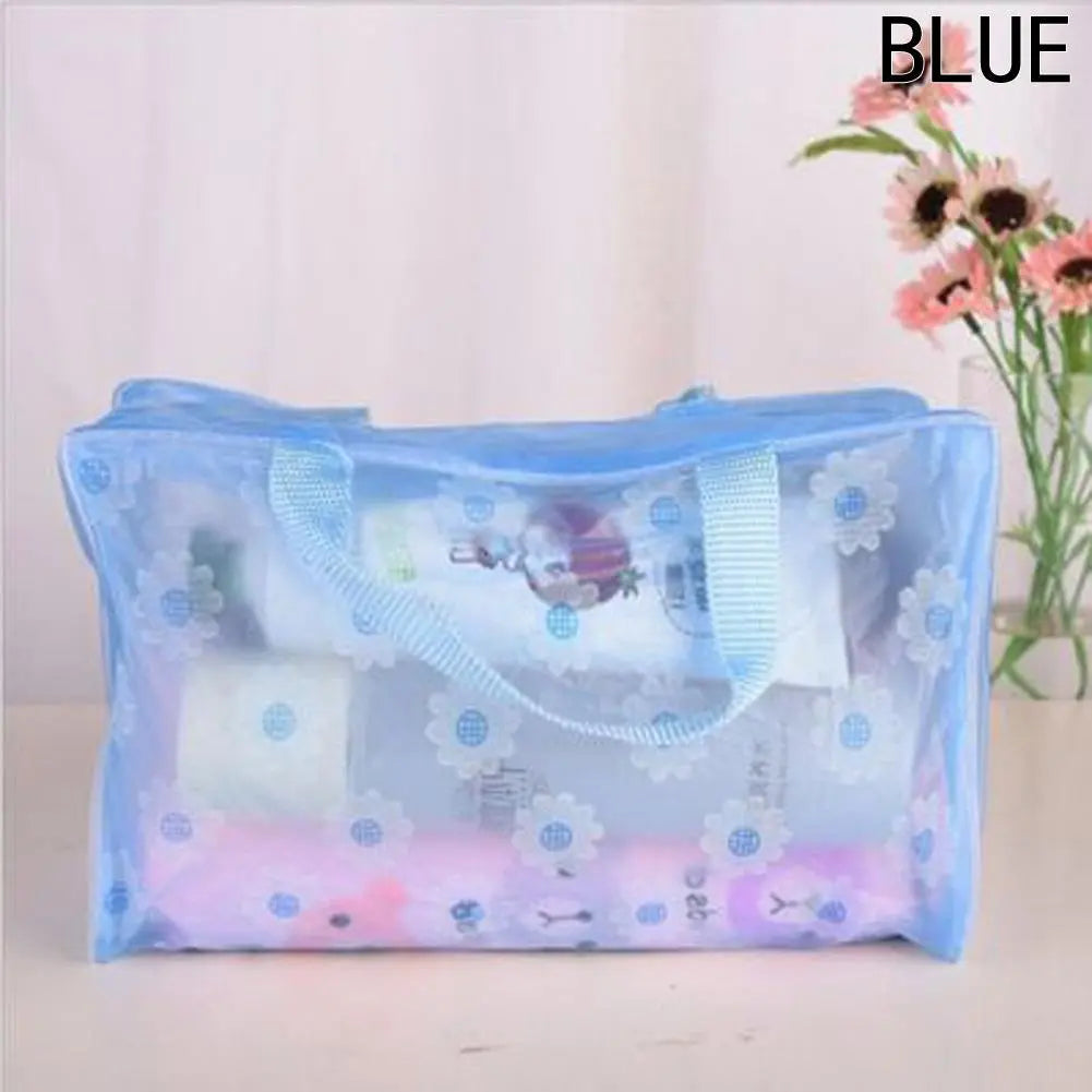 Clear Waterproof PVC Makeup Bag – Travel Cosmetic Pouch eprolo