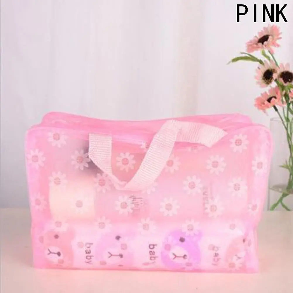 Clear Waterproof PVC Makeup Bag – Travel Cosmetic Pouch eprolo