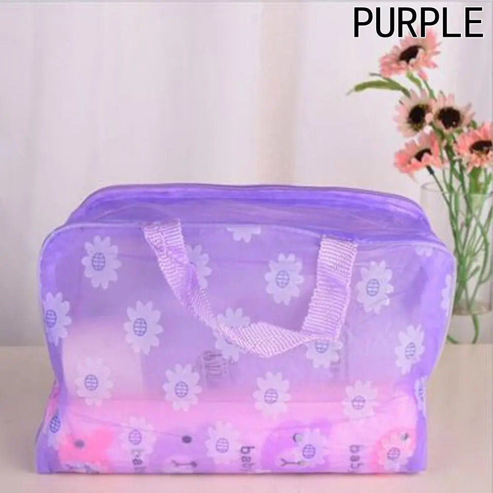 Clear Waterproof PVC Makeup Bag – Travel Cosmetic Pouch eprolo