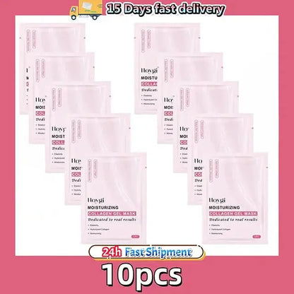 Collagen Gel Mask - HOYGI Pink Hydrogel Sheet Mask - The Little Corner Shop Online