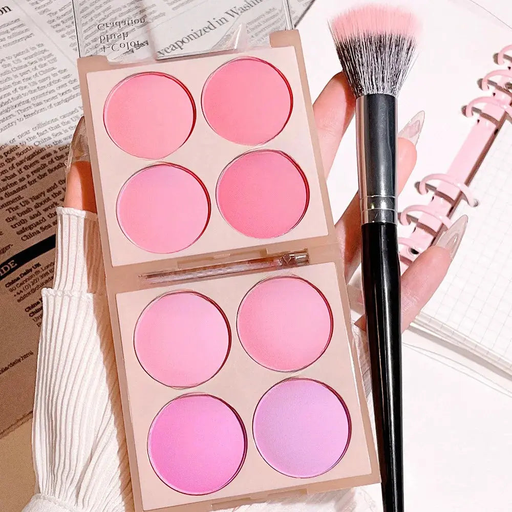 Color Matte Blush – 4 Color Matte Blush Palette | Korean Glow eprolo