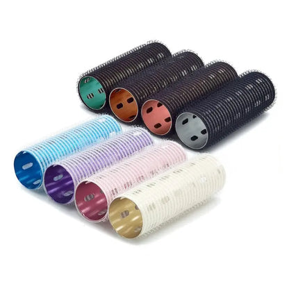 Colorful Aluminum Curling Barrels – 3×9cm Self-Adhesive Hair Rollers eprolo