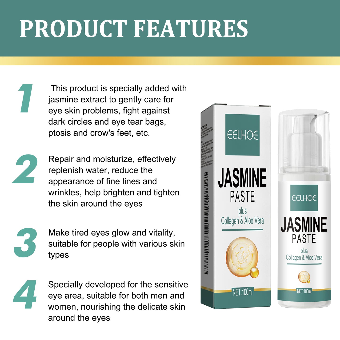 Light Dark Circles Eye Cream – Brightening & Anti-Aging Eye Care And Anti-Aging Eye Cream Around The Eyes