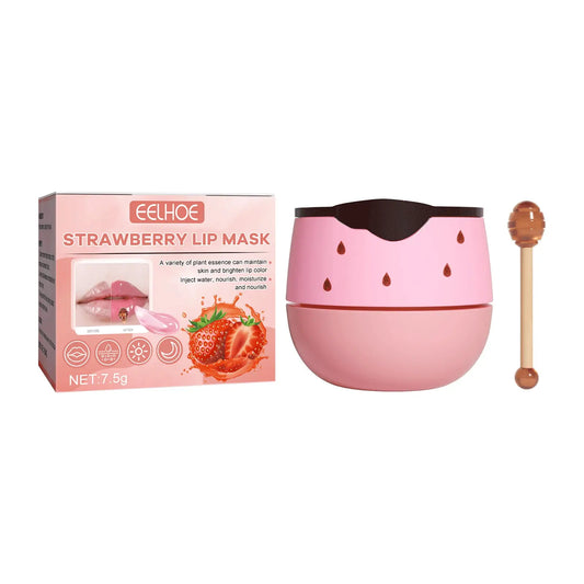 EELHOE Strawberry Lip Mask – Hydrating & Repairing Overnight Lip Balm eprolo