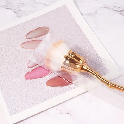 Flower Rose Nail Dust Brush | Manicure Nail Art Cleaning Tool eprolo