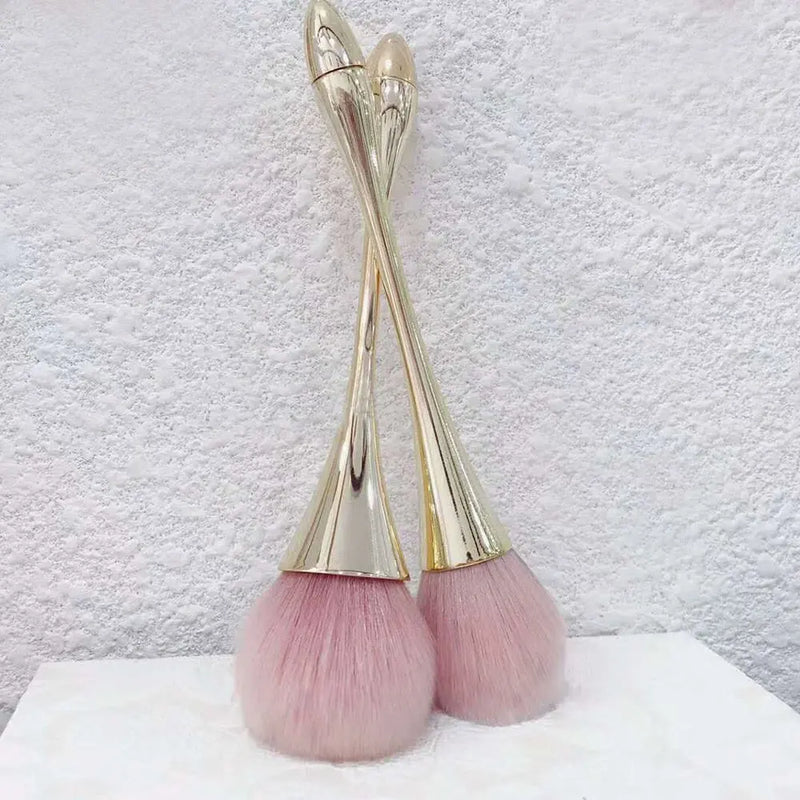Gold Kabuki Powder Brush | Soft Synthetic Foundation & BB Cream Brush eprolo