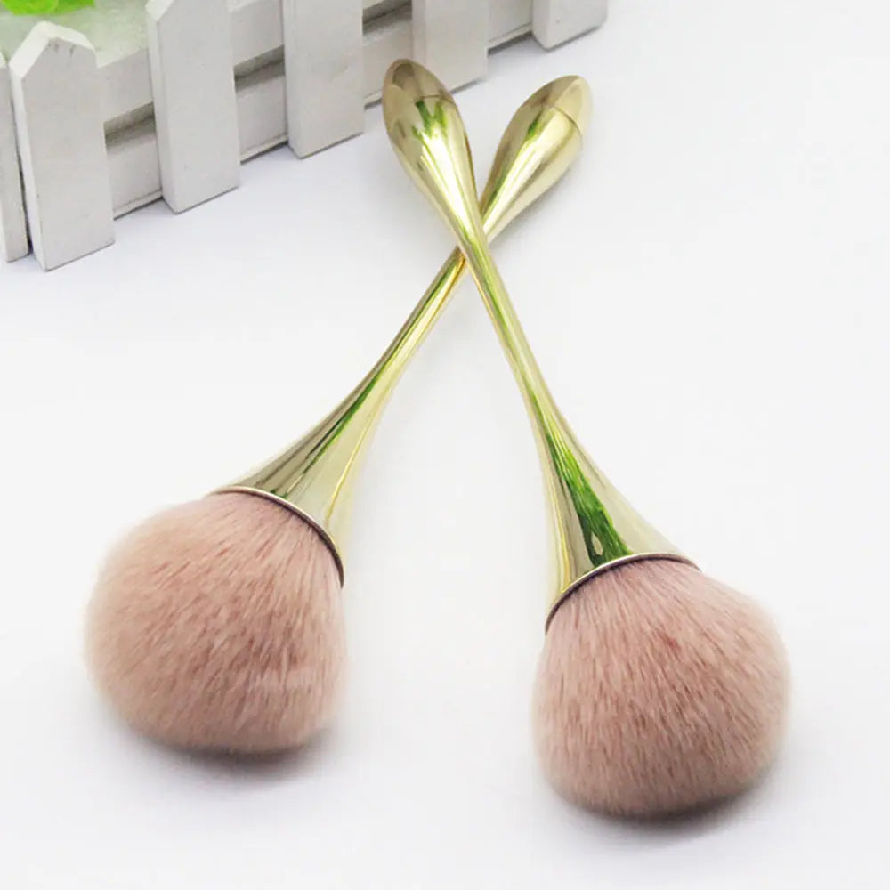 Gold Kabuki Powder Brush | Soft Synthetic Foundation & BB Cream Brush eprolo
