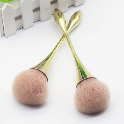 Gold Kabuki Powder Brush | Soft Synthetic Foundation & BB Cream Brush eprolo