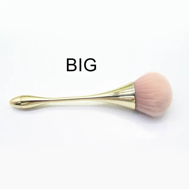 Gold Kabuki Powder Brush | Soft Synthetic Foundation & BB Cream Brush eprolo