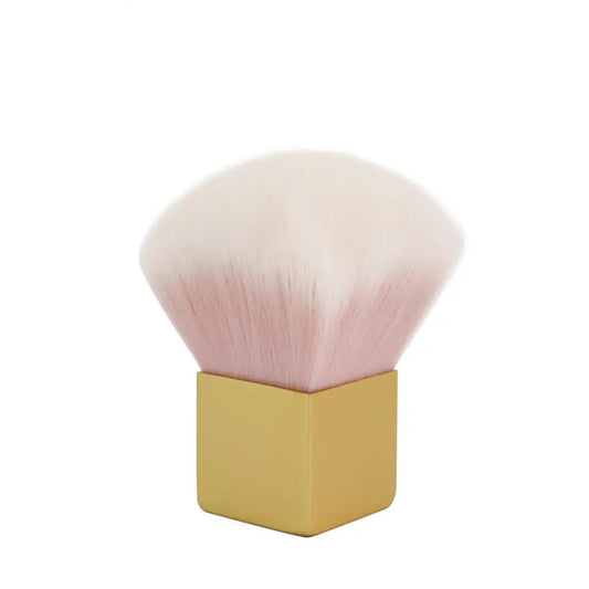 Kabuki Makeup Brush – Soft Fiber Bristles & Gold Aluminum Handle eprolo