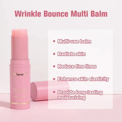 Lakerain Moisturizing Wrinkle Bounce Multi Balm Facial Collagen Multi Balm Stick Wrinkle Bounce Balm Cream Dull Cosmetics Korean - The Little Corner Shop Online