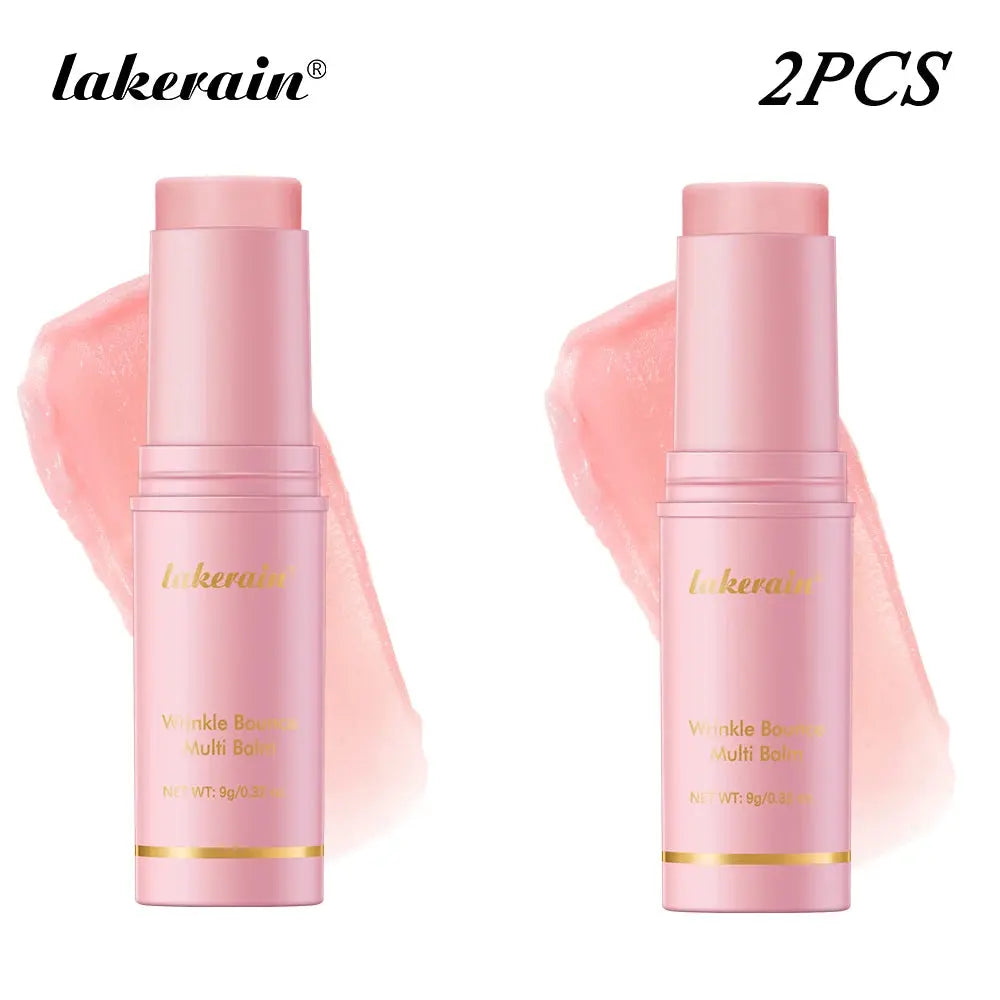 Lakerain Moisturizing Wrinkle Bounce Multi Balm Facial Collagen Multi Balm Stick Wrinkle Bounce Balm Cream Dull Cosmetics Korean - The Little Corner Shop Online