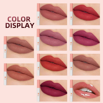 Lana Del Rey Matte Lipstick Set – 10 PCS Velvet Non-Stick Lip Gloss eprolo