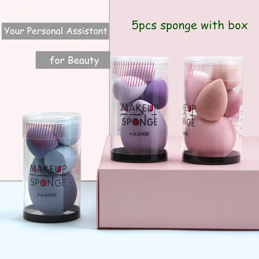 Makeup Sponge Set – 5Pcs Blender for Flawless Makeup Application - The Little Corner Shop Online