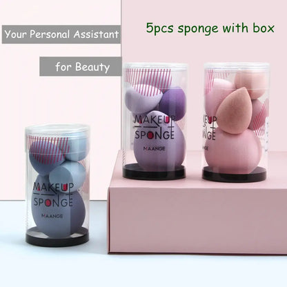 Makeup Sponge Set – 5Pcs Blender for Flawless Makeup Application - The Little Corner Shop Online