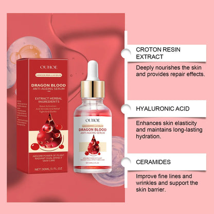 OUHOE Dragon Blood Essence – Hydrating & Firming Facial Serum eprolo