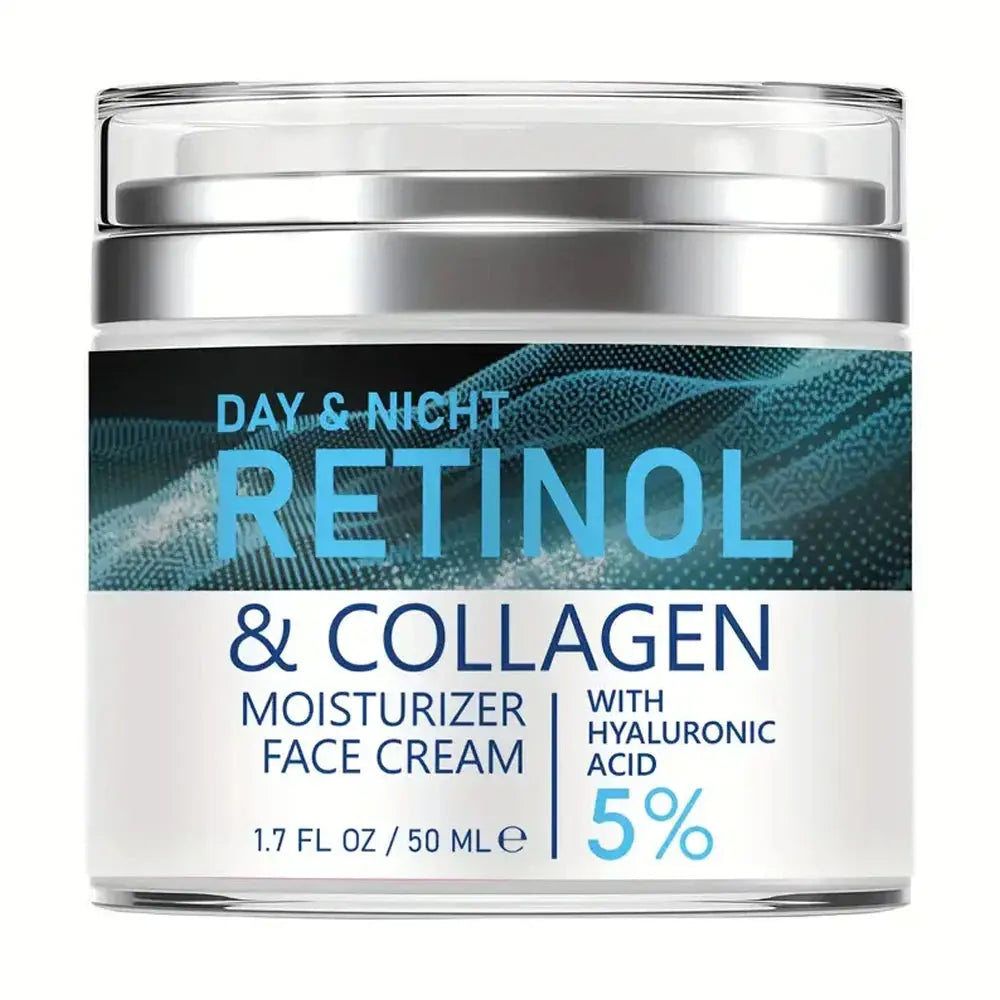 Retinol & Collagen Face Cream – Anti-Wrinkle Day & Night Moisturizer 50ml eprolo
