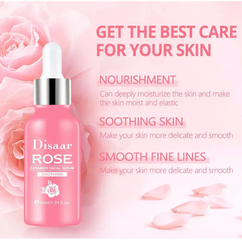 Rose Ceramide Facial Serum by Disaar – The Petal Touch eprolo