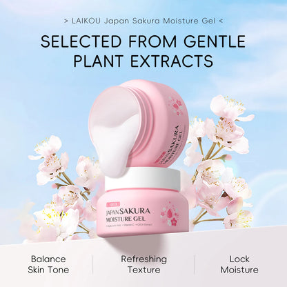 LAIKOU Japan Sakura Essence Cream Repair Anti Wrinkle Cherry Blossoms Whitening Moisturizing Face Skin Care
