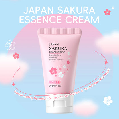 LAIKOU Japan Sakura Essence Cream Repair Anti Wrinkle Cherry Blossoms Whitening Moisturizing Face Skin Care