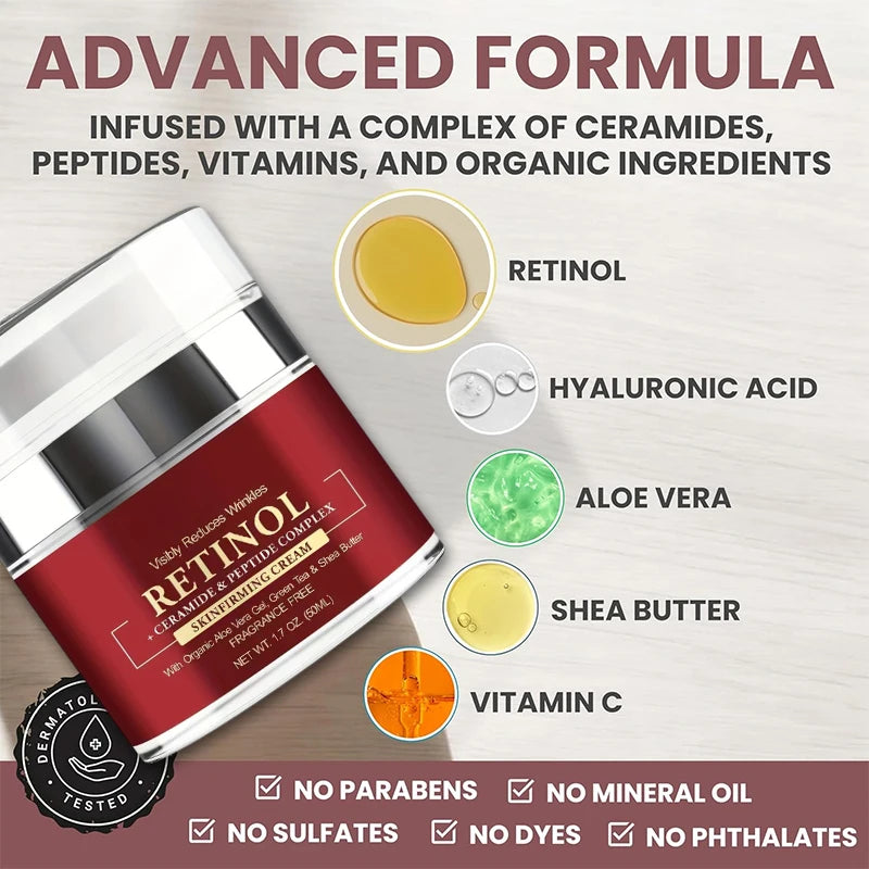 Retinol Skin Firming Cream – Advanced Anti-Aging Moisturizer