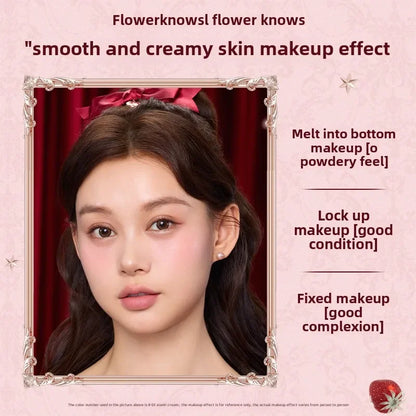 Strawberry Cupid Blush by Flower Knows – Soft Matte Glow