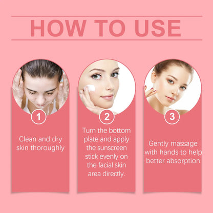 SPF 50 Sun Protection Stick | Waterproof Outdoor Sunscreen with Antioxidants eprolo