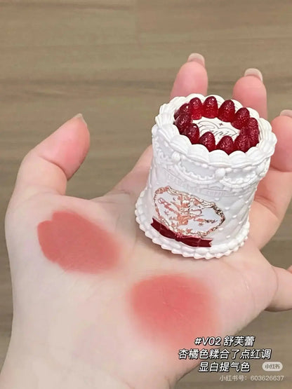 Strawberry Cupid Cake Lip Cream – Soft Matte Finish | Flower Knows eprolo