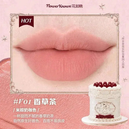 Strawberry Cupid Cake Lip Cream – Soft Matte Finish | Flower Knows eprolo
