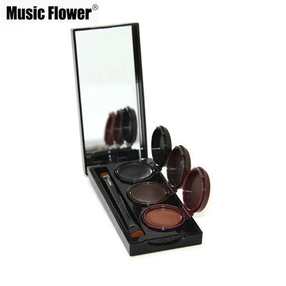 Music Flower Eyeliner Gel & Eyebrow Palette–Waterproof & Long-Lasting - The Little Corner Shop Online